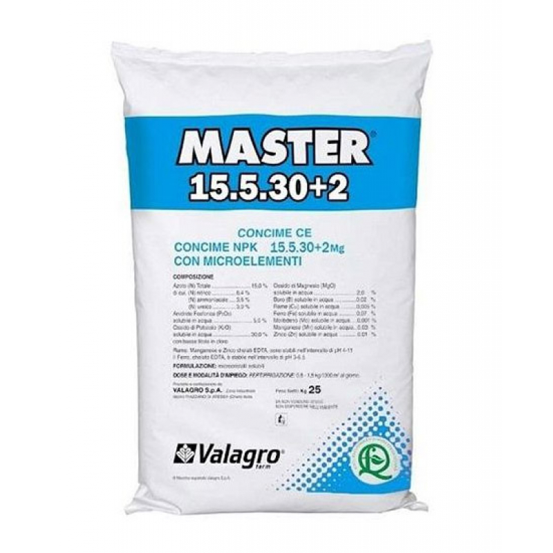 Master (Майстер) 15.5.30 25 кг Valagro
